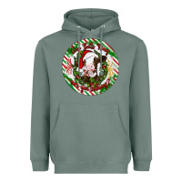 Sage Christmas cow bells ring are you listening Heavyweight Hoodie - Artiststas