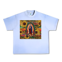 Grape Ice sunflower serape lady of guadalupe Urban Heavy Tee - RanaPortraitStore