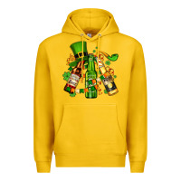 Lemon st patrick's beers flags and hat Premium Hoodie - AdoDesignShop