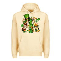 Pina Colada st patrick's beers flags and hat Premium Hoodie - AdoDesignShop