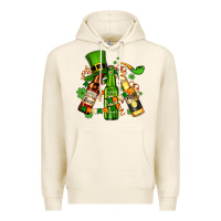 Tofu st patrick's beers flags and hat Premium Hoodie - AdoDesignShop