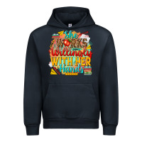Navy she works willingly with her hands teacher Urban Hoodie - NancyCooperArtShop