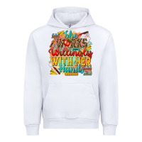 White she works willingly with her hands teacher Urban Hoodie - NancyCooperArtShop