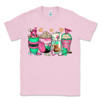 Bubblegum Pink pharmacy coffee cups Classic Tee - Zillion Design Studio