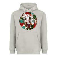 Moon Dust Christmas cow gemstone Heavyweight Hoodie - Artiststas