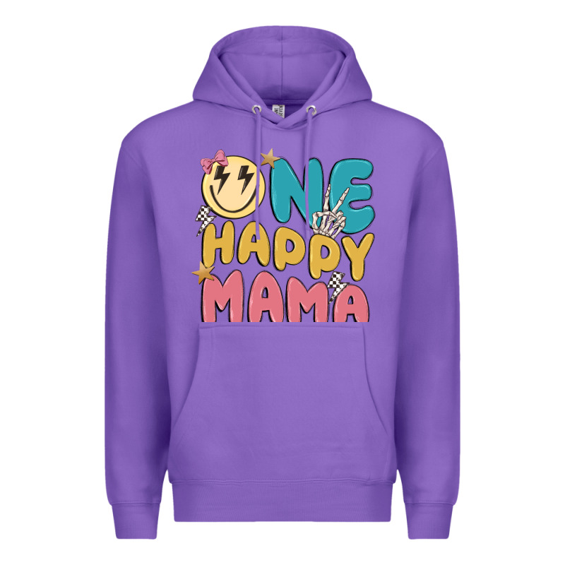 One Happy Mama Premium Hoodie by MaliasSmallBusiness | Teevron