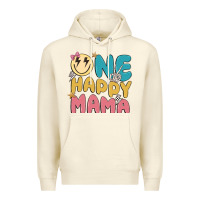 Sandshell one happy mama Premium Hoodie - MaliasSmallBusiness