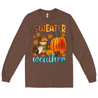 Chestnut bonfires flannels s'mores campfires and pumpkins Long Sleeve Tee - Zillion Design Studio