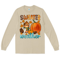 Mushroom bonfires flannels s'mores campfires and pumpkins Long Sleeve Tee - Zillion Design Studio