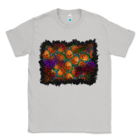Moon Dust halloween pumpkin background Classic Tee - BundleAndBundleShop