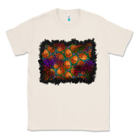 Natural halloween pumpkin background Classic Tee - BundleAndBundleShop