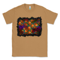 Toasted Coconut halloween pumpkin background Classic Tee - BundleAndBundleShop