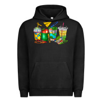 Pigment Black teacher coffee cups Urban Hoodie - NancyCooperArtShop