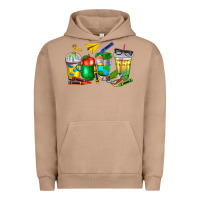 Pigment Burro teacher coffee cups Urban Hoodie - NancyCooperArtShop