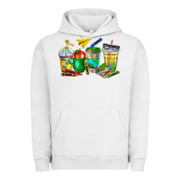 Pigment Lunar Rock teacher coffee cups Urban Hoodie - NancyCooperArtShop