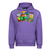 Tulip teacher coffee cups Urban Hoodie - NancyCooperArtShop