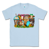 Dusty Blue heifers coffee cups Classic Tee - Zillion Design Studio