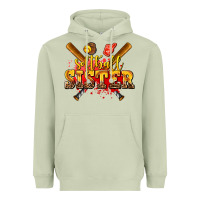Matcha softball sister Heavyweight Hoodie - AdoDesignShop