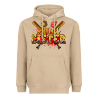 Mushroom softball sister Heavyweight Hoodie - AdoDesignShop
