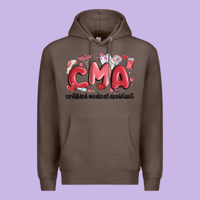 Valentines Day Cma Premium Hoodie Designed By Maliassmallbusiness