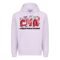 Lilac valentines day cma Premium Hoodie - MaliasSmallBusiness