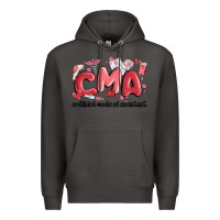 Smoke valentines day cma Premium Hoodie - MaliasSmallBusiness