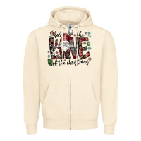 Sandshell for the love of the christmas Zipper Hoodie - CowhideDigitalArt