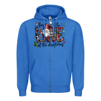 True Royal for the love of the christmas Zipper Hoodie - CowhideDigitalArt