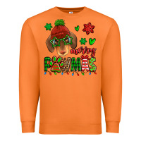 Carrot merry pawmas christmas dachshund Premium Sweatshirt - Jasminsmagicworld