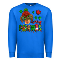 True Royal merry pawmas christmas dachshund Premium Sweatshirt - Jasminsmagicworld