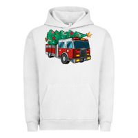 Pigment Lunar Rock christmas fire truck Urban Hoodie - MaliasSmallBusiness