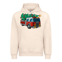 Sandshell christmas fire truck Urban Hoodie - MaliasSmallBusiness