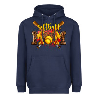Navy softball mom Heavyweight Hoodie - AdoDesignShop