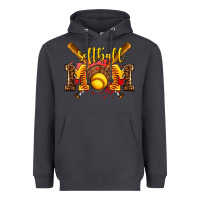 Smoke softball mom Heavyweight Hoodie - AdoDesignShop