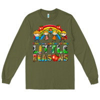 Army Green i love my job for all the little reasons Long Sleeve Tee - texasbilliewilder