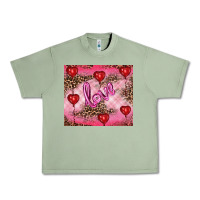 Oil Green valentines day love Urban Heavy Tee - RanaPortraitStore