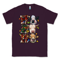 Plum hohoho cows Classic Tee - RanaPortraitStore