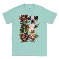 Seafoam hohoho cows Classic Tee - RanaPortraitStore