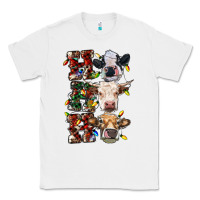 White hohoho cows Classic Tee - RanaPortraitStore