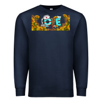 Navy western love nurse sunflower libbey cu Premium Sweatshirt - BundleAndBundleShop
