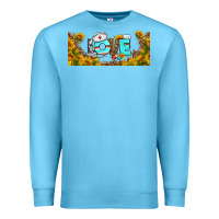 Ocean Blue western love nurse sunflower libbey cu Premium Sweatshirt - BundleAndBundleShop