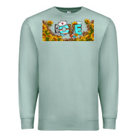 Seafoam western love nurse sunflower libbey cu Premium Sweatshirt - BundleAndBundleShop