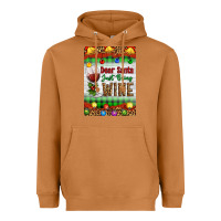Meerkat Christmas Dear Santa Just Bring Wine Heavyweight Hoodie - Artiststas