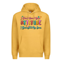 Mustard i don't need your attitude i brought my own Premium Hoodie - MaliasSmallBusiness
