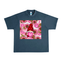 Midnight Navy valentines day gnomes Urban Heavy Tee - RanaPortraitStore