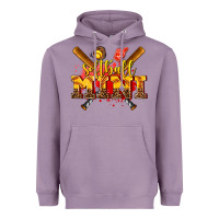 Lavender softball mini Heavyweight Hoodie - AdoDesignShop