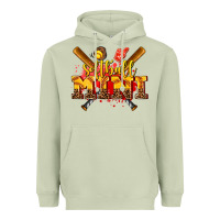 Matcha softball mini Heavyweight Hoodie - AdoDesignShop