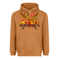 Meerkat softball mini Heavyweight Hoodie - AdoDesignShop