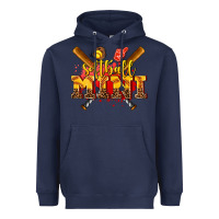 Navy softball mini Heavyweight Hoodie - AdoDesignShop