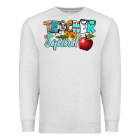 Oatmeal Heather teacher squad Premium Sweatshirt - BundleAndBundleShop
